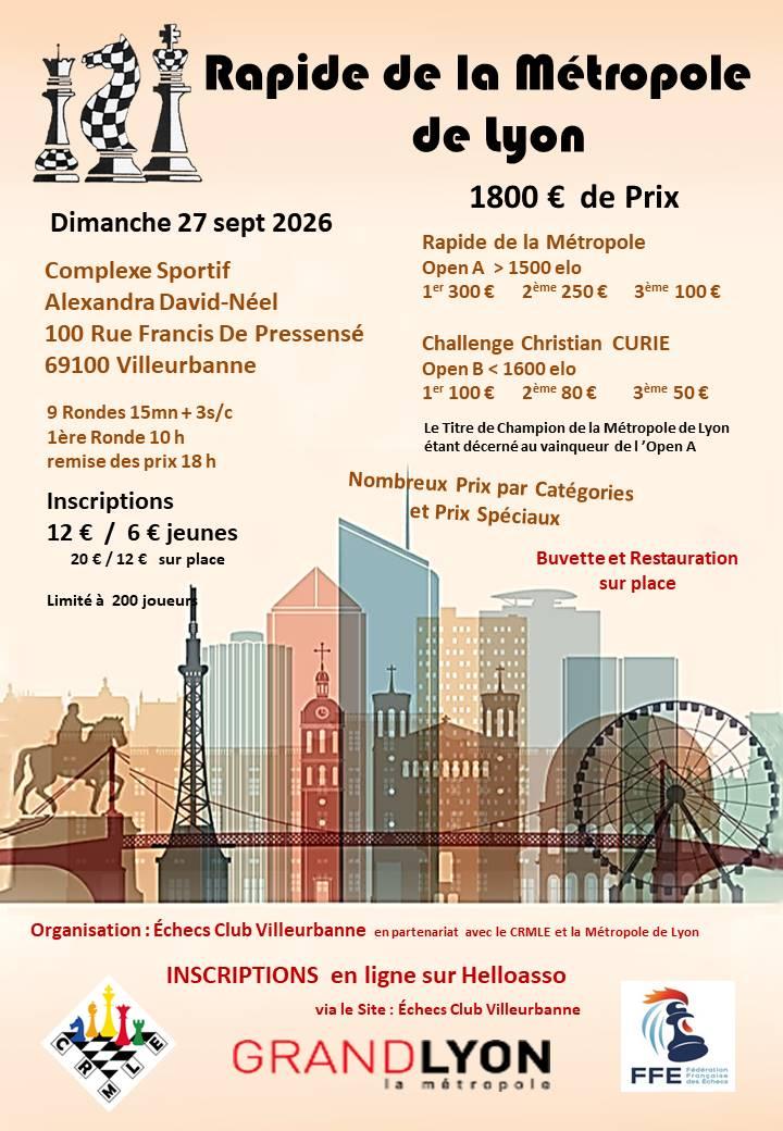 Affiche rapide metropole 2026