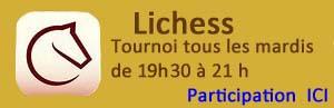 Lichess mardi tournoi